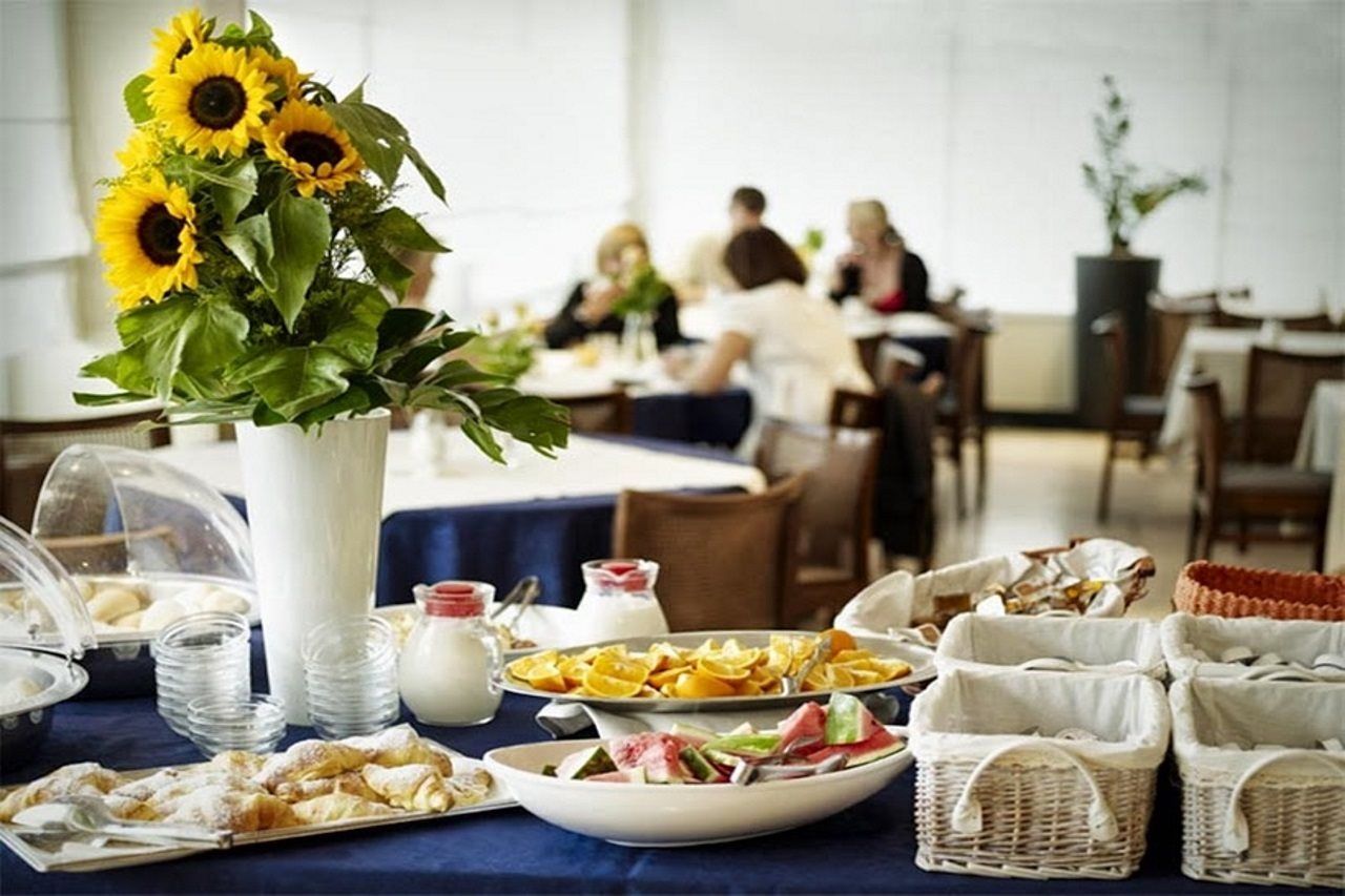 Lh Hotel Sirio Venedig Restaurang bild